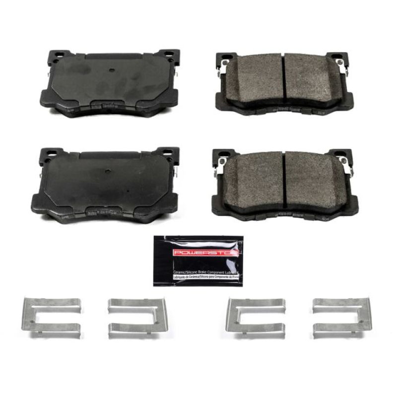 Power Stop 17-19 Genesis G80 Front Z23 Evolution Sport Brake Pads w/Hardware - Z23-1799