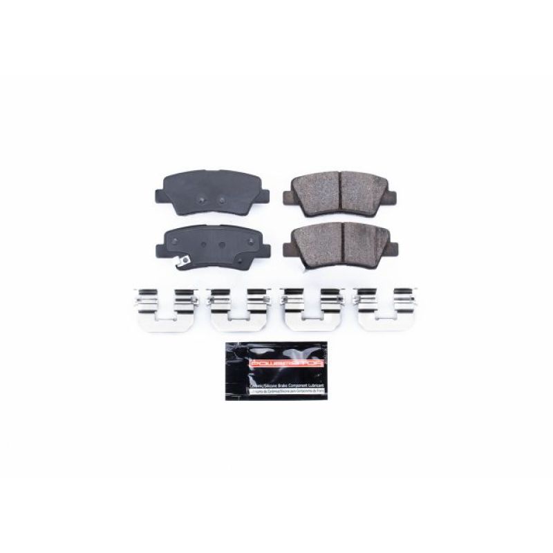 Power Stop 16-19 Hyundai Tucson Rear Z23 Evolution Sport Brake Pads w/Hardware - Z23-1848