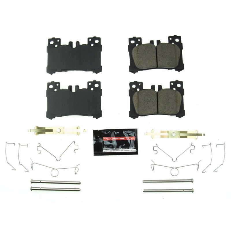Power Stop 2018 Lexus LC500 Rear Z23 Evolution Sport Brake Pads w/Hardware - Z23-2063