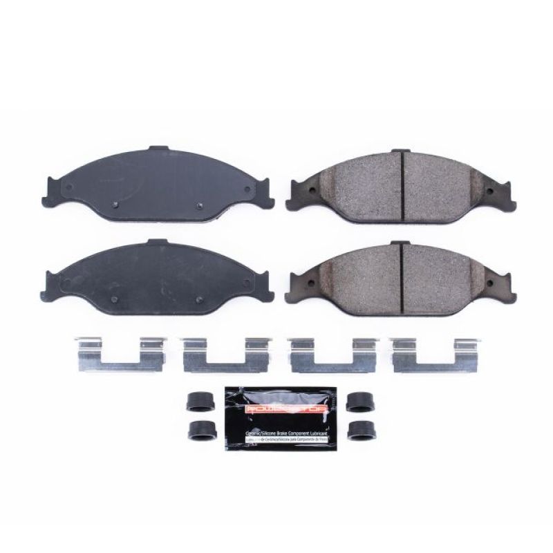Power Stop 99-04 Ford Mustang Front Z23 Evolution Sport Brake Pads w/Hardware - Z23-804