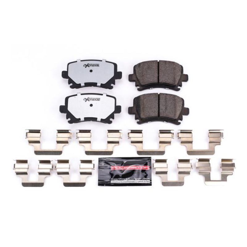 Power Stop 06-09 Audi A3 Rear Z26 Extreme Street Brake Pads w/Hardware - Z26-1108