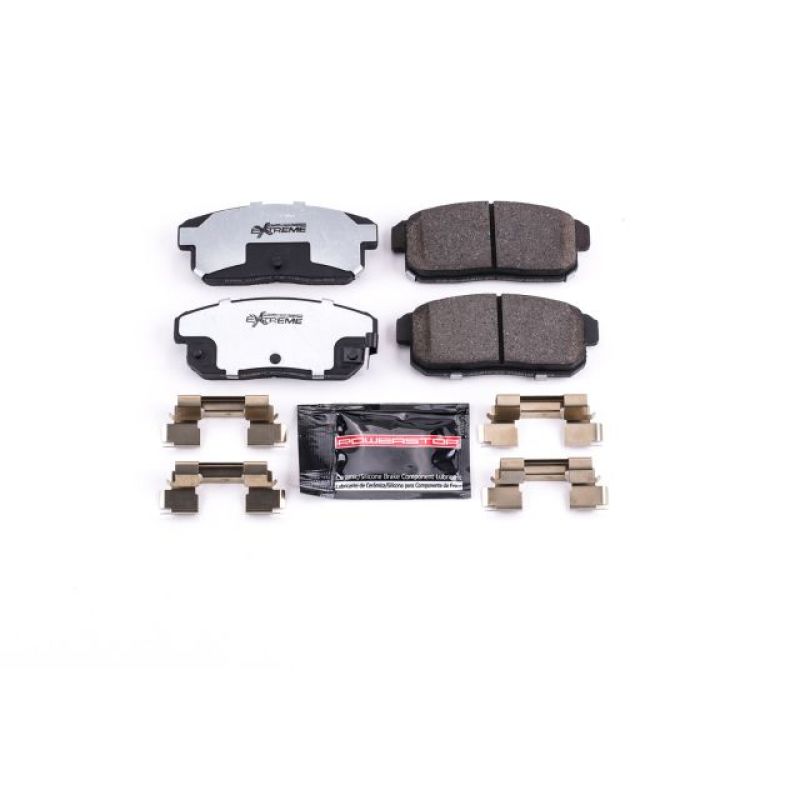 Power Stop 04-11 Mazda RX-8 Rear Z26 Extreme Street Brake Pads w/Hardware - Z26-1008