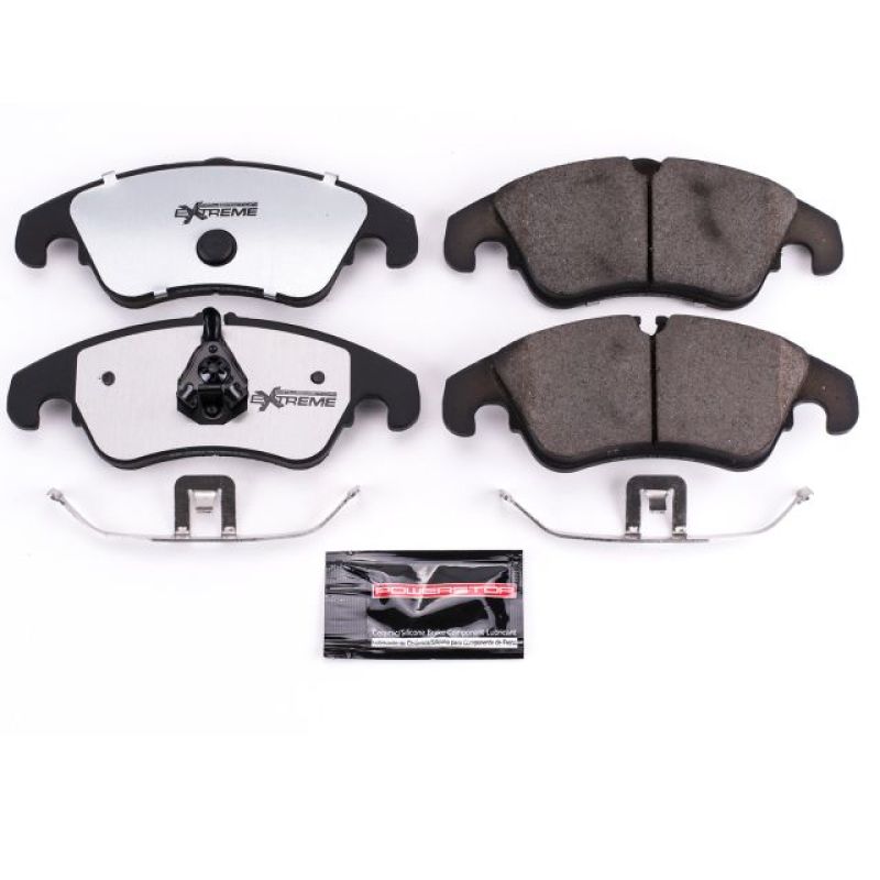 Power Stop 10-16 Audi A4 Front Z26 Extreme Street Brake Pads w/Hardware - Z26-1322