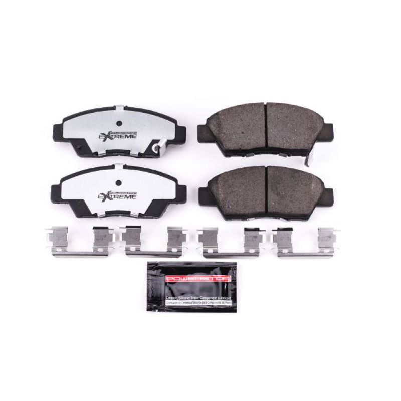 Power Stop 11-15 Honda CR-Z Front Z26 Extreme Street Brake Pads w/Hardware - Z26-1394