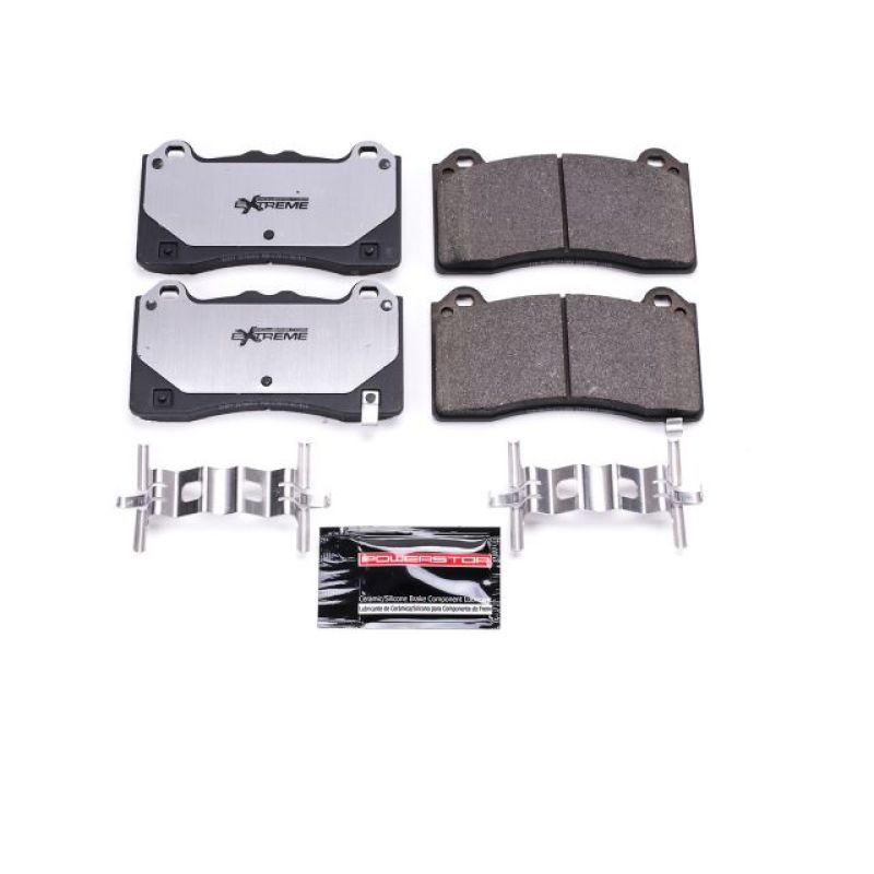 Power Stop 16-18 Ford Focus Front Z26 Extreme Street Brake Pads w/Hardware - Z26-1977