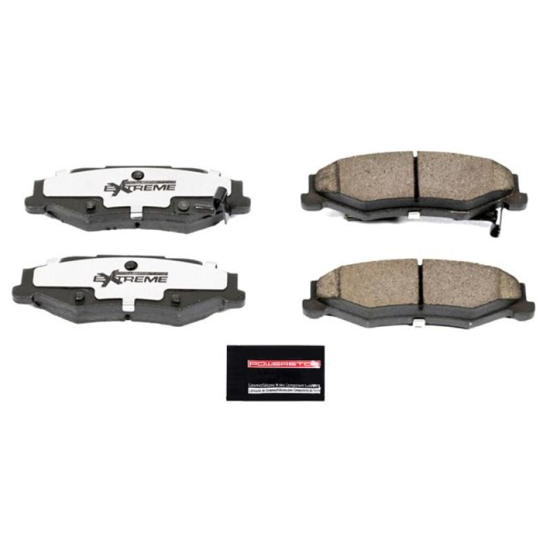 Power Stop 04-09 Cadillac XLR Rear Z26 Extreme Street Brake Pads w/Hardware - Z26-732