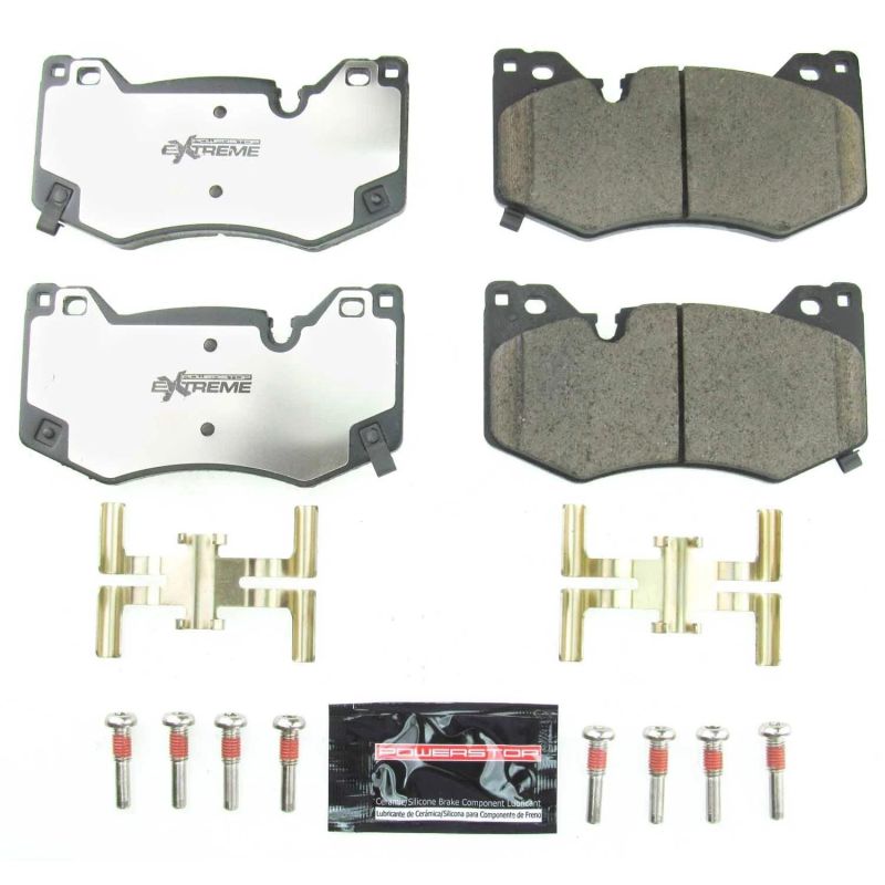 Power Stop 2020 Chevrolet Corvette Front Z26 Extreme Street Brake Pads w/Hardware - Z26-8009