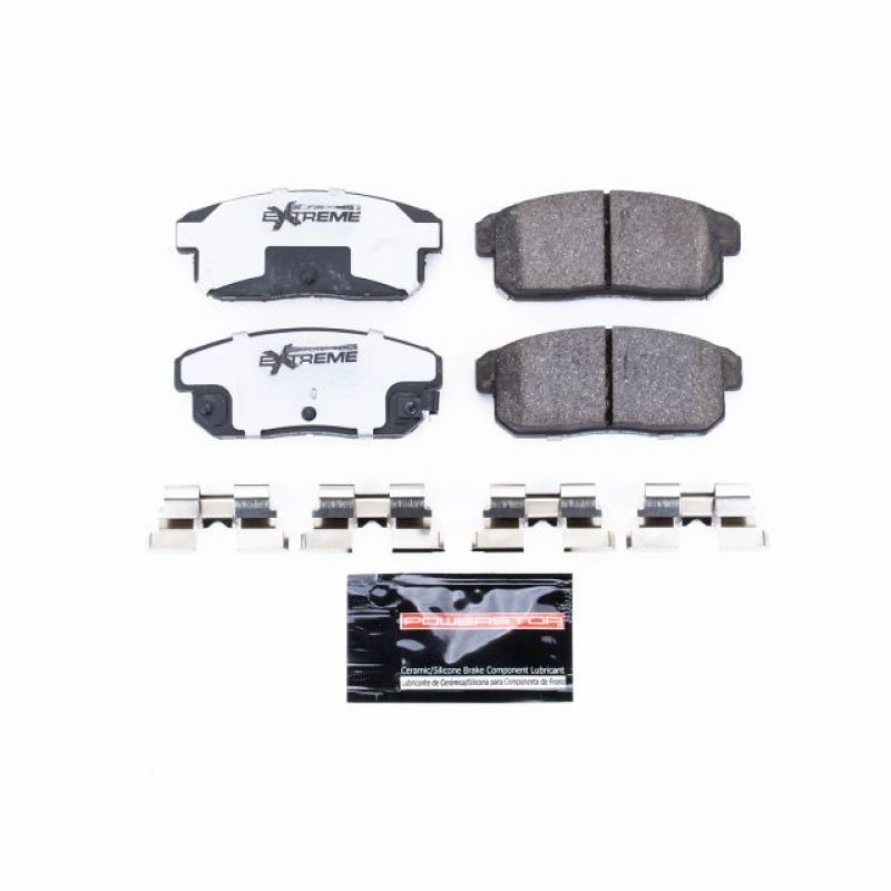 Power Stop 01-02 Infiniti G20 Rear Z26 Extreme Street Brake Pads w/Hardware - Z26-900