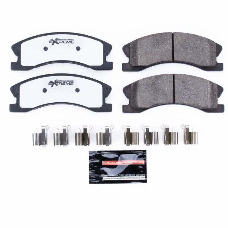 Power Stop 99-04 Jeep Grand Cherokee Front Z26 Extreme Street Brake Pads w/Hardware - Z26-945