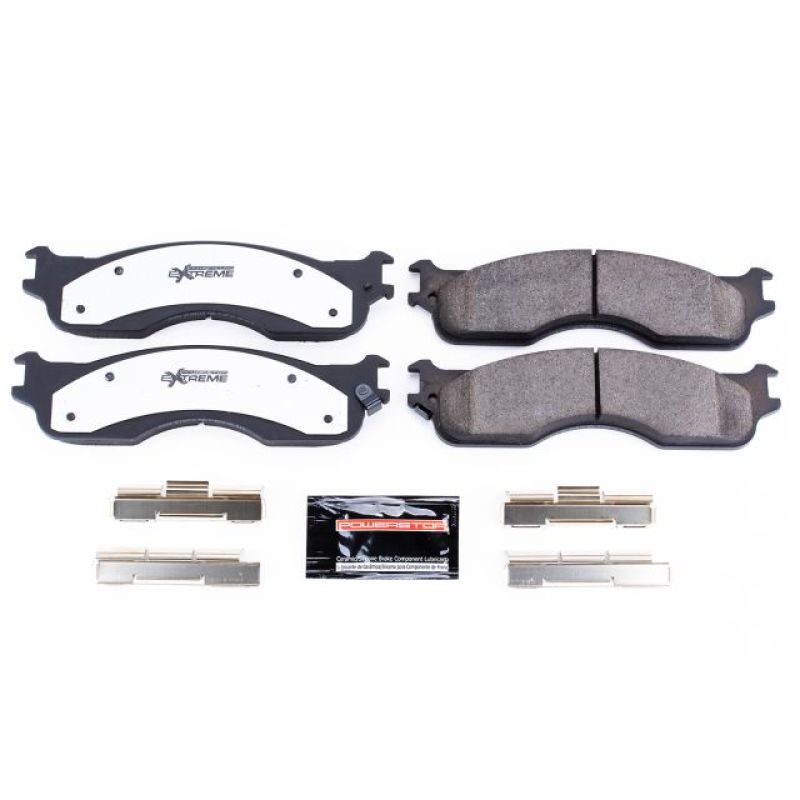 Power Stop 2004 Dodge Ram 1500 Front Z36 Truck & Tow Brake Pads w/Hardware - Z36-1054