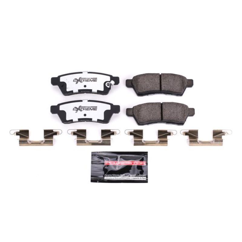 Power Stop 05-19 Nissan Frontier Rear Z36 Truck & Tow Brake Pads w/Hardware - Z36-1100