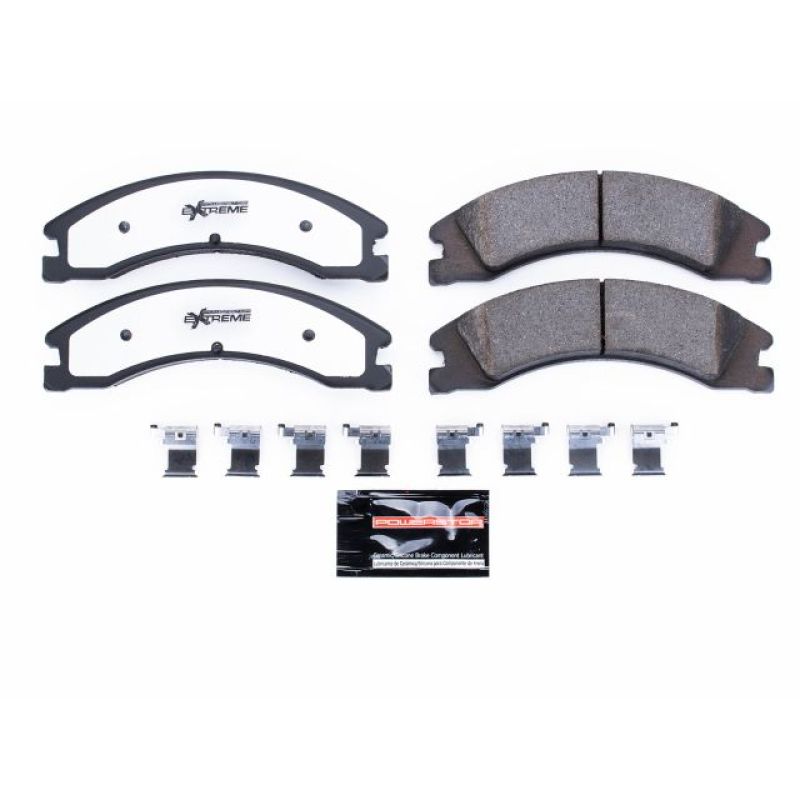 Power Stop 08-19 Ford E-450 Super Duty Rear Z36 Truck & Tow Brake Pads w/Hardware - Z36-1330