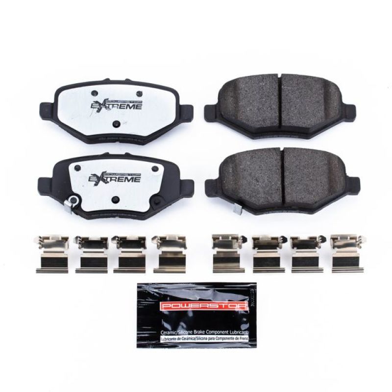 Power Stop 13-16 Ford Explorer Rear Z36 Truck & Tow Brake Pads w/Hardware - Z36-1612