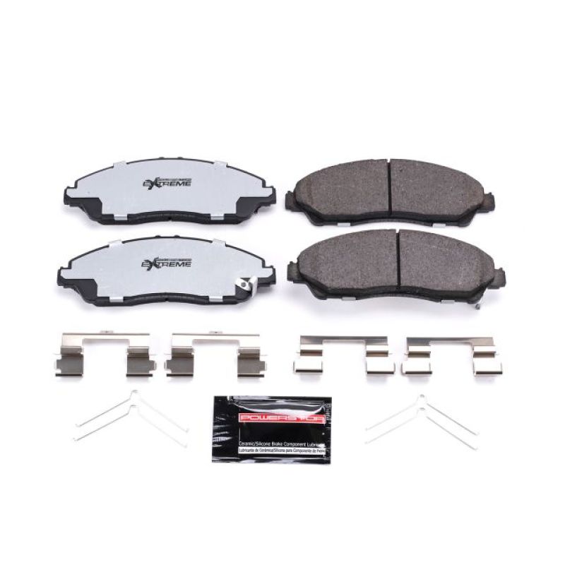 Power Stop 14-17 Acura MDX Front Z36 Truck & Tow Brake Pads w/Hardware - Z36-1723