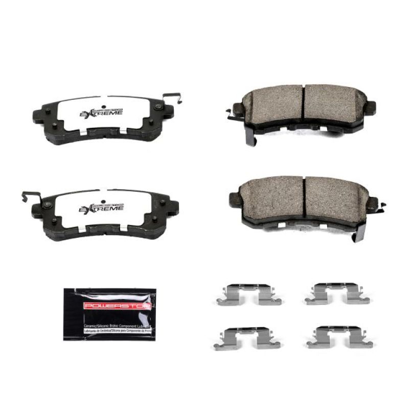 Power Stop 11-13 Infiniti QX56 Rear Z36 Truck & Tow Brake Pads w/Hardware - Z36-1510