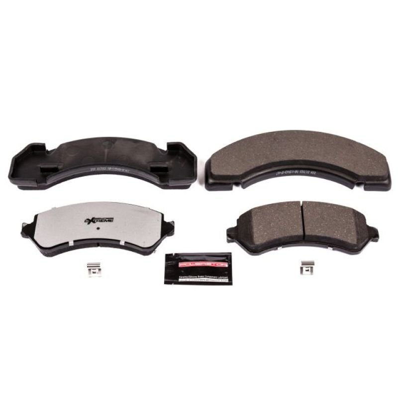 Power Stop 94-00 Chevrolet C3500HD Front or Rear Z36 Truck & Tow Brake Pads w/Hardware - Z36-184