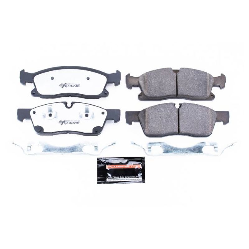 Power Stop 13-16 Dodge Durango Front Z36 Truck & Tow Brake Pads w/Hardware - Z36-1629