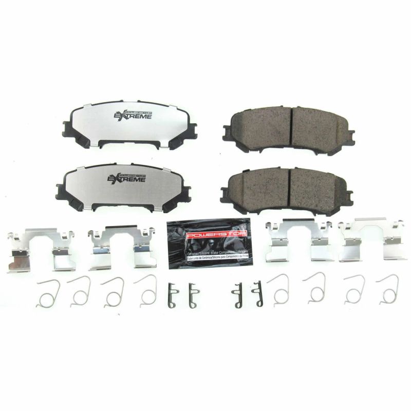 Power Stop 17-19 Nissan Titan Rear Z36 Truck & Tow Brake Pads w/Hardware - Z36-2032