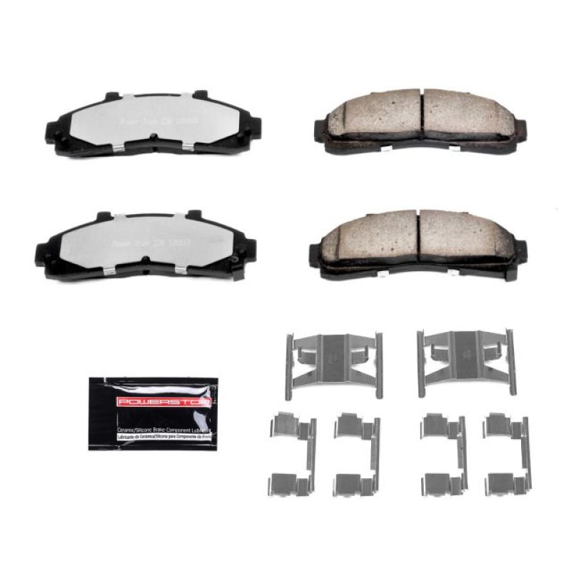 Power Stop 95-01 Ford Explorer Front Z36 Truck & Tow Brake Pads w/Hardware - Z36-652