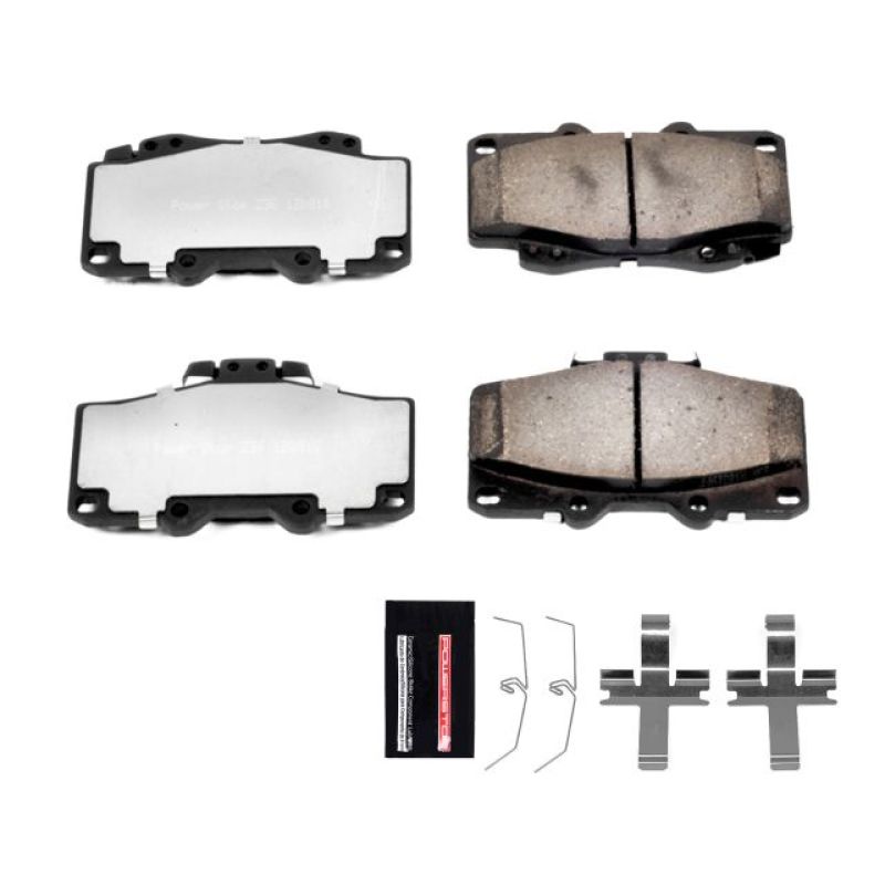 Power Stop 96-02 Toyota 4Runner Front Z36 Truck & Tow Brake Pads w/Hardware - Z36-436