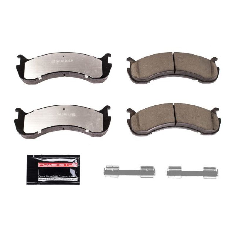 Power Stop 11-16 Ford F59 Front or Rear Z36 Truck & Tow Brake Pads w/Hardware - Z36-786