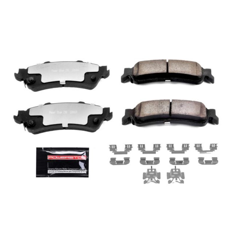 Power Stop 00-05 Cadillac DeVille Rear Z36 Truck & Tow Brake Pads w/Hardware - Z36-792