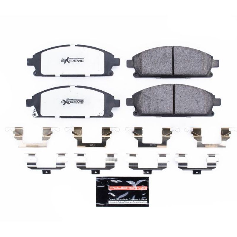 Power Stop 03-06 Acura MDX Front Z36 Truck & Tow Brake Pads w/Hardware - Z36-691