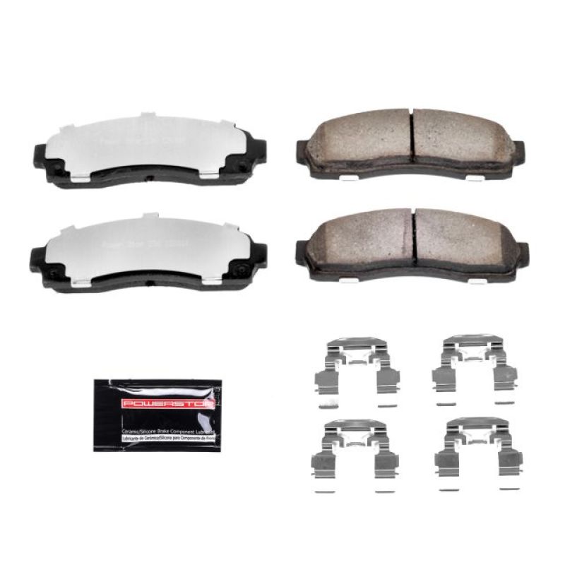 Power Stop 05-06 Chevrolet Equinox Front Z36 Truck & Tow Brake Pads w/Hardware - Z36-833