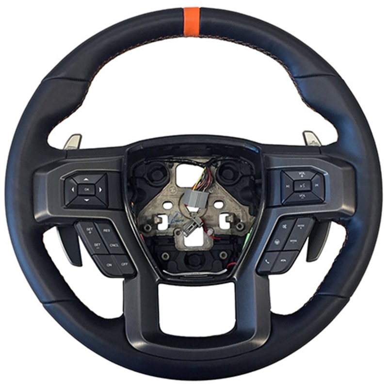 Ford Racing 2015-2017 F-150 Raptor Performance Steering Wheel Kit - Orange Sightline - M-3600-F15ROR