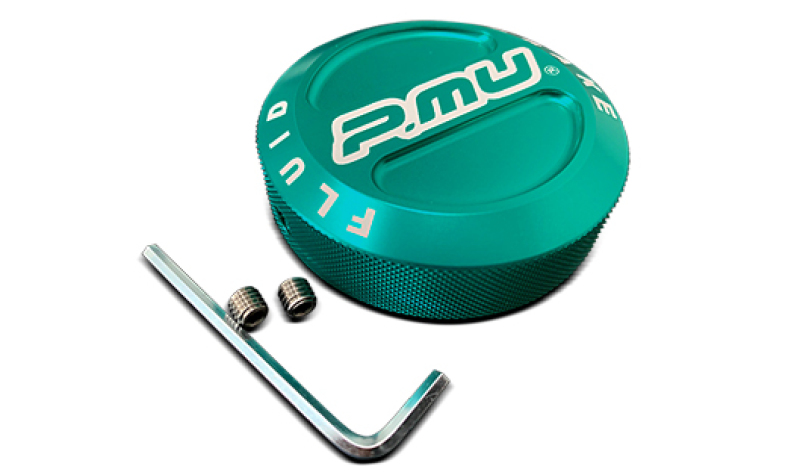 Project Mu Master Cylinder Cap - Green - PACCTC18