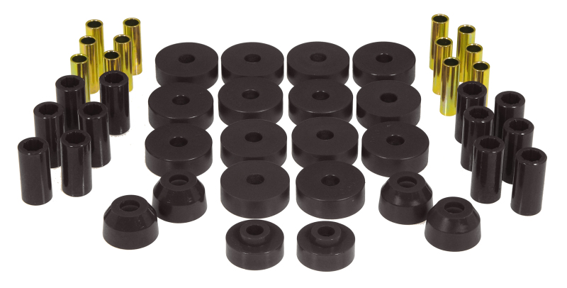 Prothane 55-75 Jeep CJ5/7 Total Kit - Black - 1-2001-BL