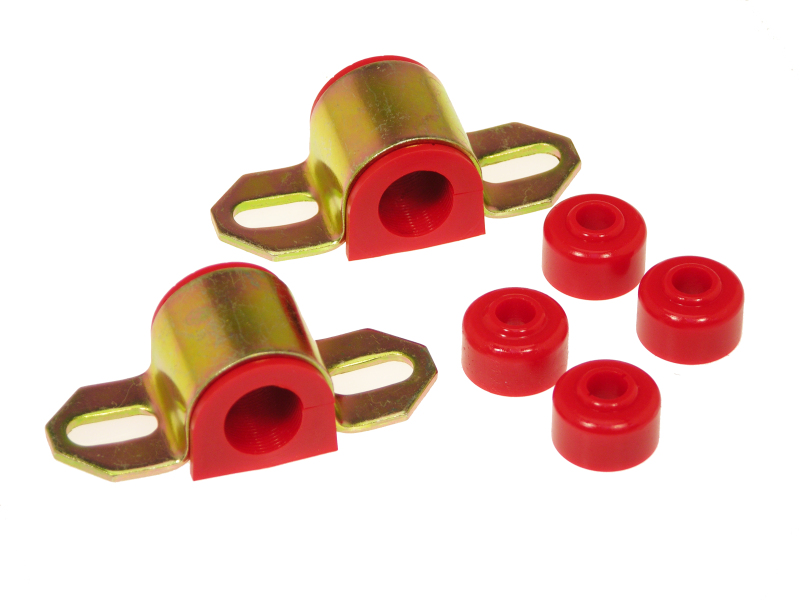 Prothane 90-94 Mitsubishi Eclipse Rear Sway Bar Bushings - 20mm - Red - 13-1107