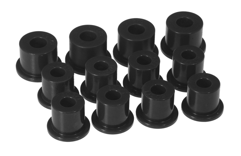Prothane 80-86 Nissan 720 2/4wd Spring & Shackle Bushings - Black - 14-1001-BL