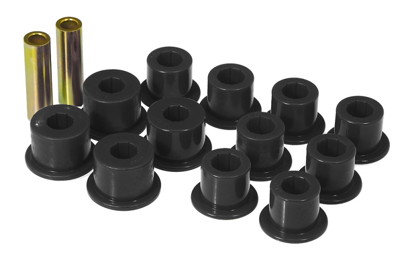 Prothane 86.5-97 Nissan Hardbody 2wd Spring & Shackle Bushings - Black - 14-1003-BL