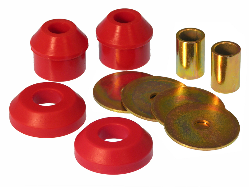 Prothane Universal Body Mounts - Red - 19-101