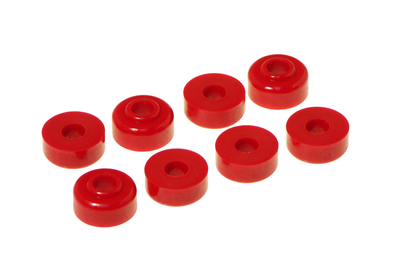 Prothane Universal End Link Bushings - 1/2in x 1 OD (Set of 8) - Red - 19-427
