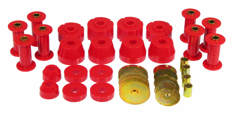 Prothane 72-85 Dodge Truck 4wd Total Kit - Red - 4-2016