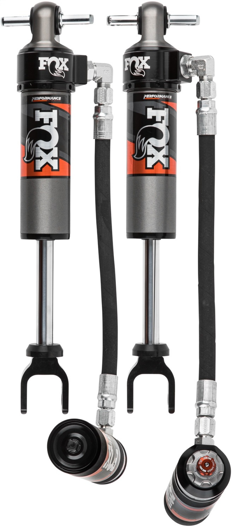 Fox 20-Up GM 2500/3500 Perf Elite Series 2.5 Front Adj Shocks 1.5-2.5in Lift - Requires Up C/A - 883-26-084