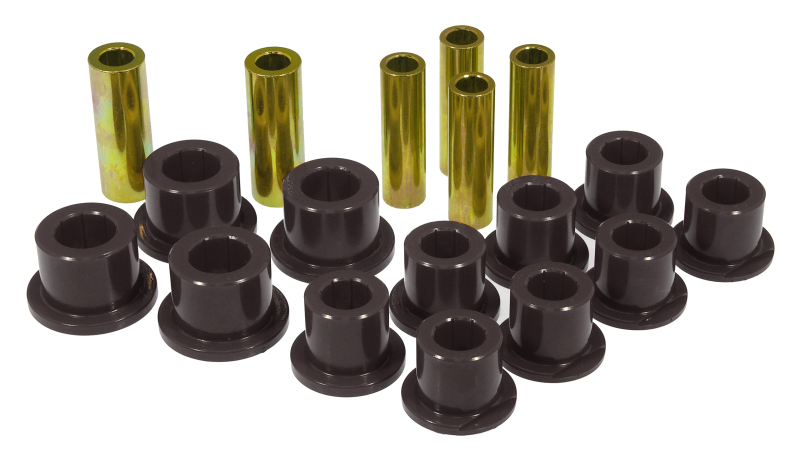 Prothane 99-04 Ford F250 SD 4wd Rear Leaf Spring Bushings - Black - 6-1026-BL