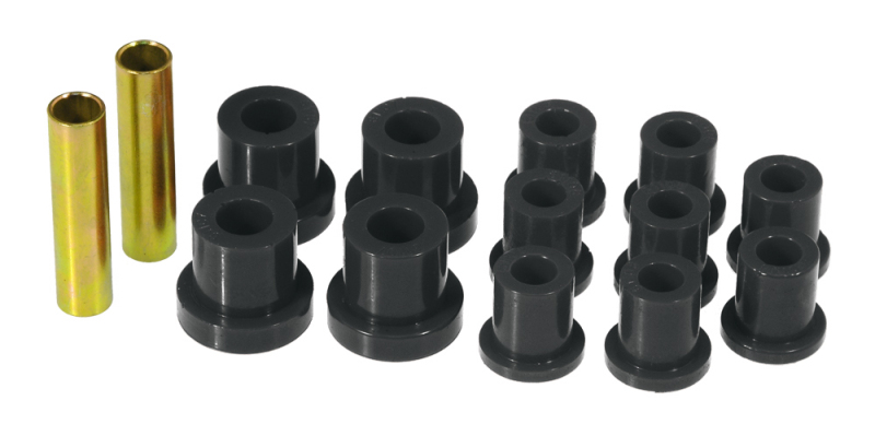 Prothane 54-62 Chevy Corvette Rear Leaf Spring Bushings - Black - 7-1021-BL