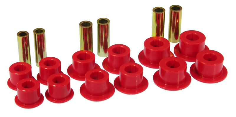 Prothane 99-14 Chevy Silverado 1500/2500 2/4wd Rear Spring Bushings - Red - 7-1055