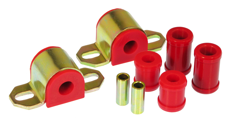 Prothane 67-81 Chevy Camaro/Firebird Rear Sway Bar Bushings - 11/16in 1-Bolt - Red - 7-1118