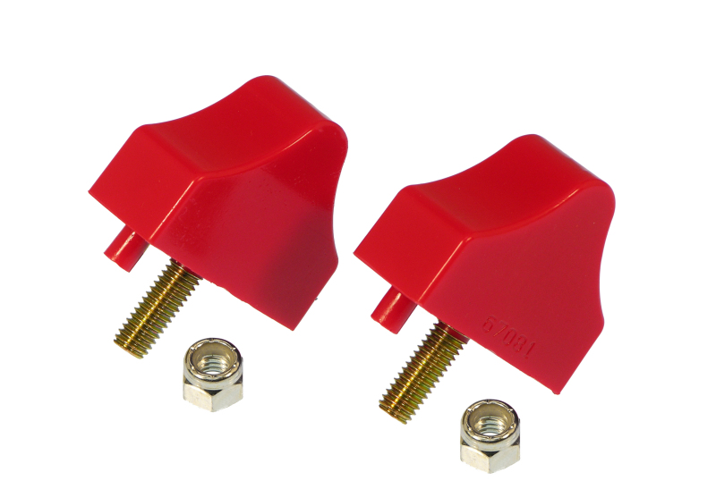 Prothane 68-69 Chevy Camaro Bump Stop Kit - Red - 7-1301