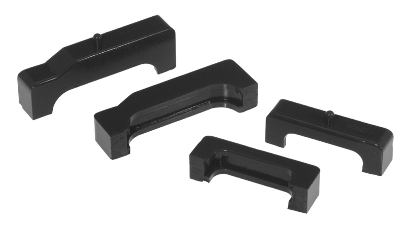 Prothane 88-98 Chevy Truck Big Block Radiator Insolators - Black - 7-1714-BL