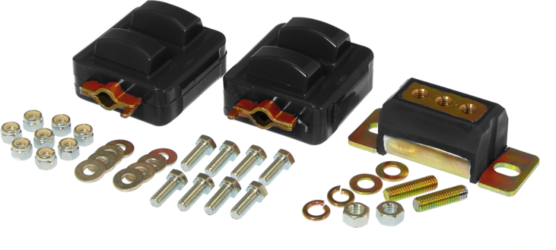 Prothane GM Motor & Trans Mount Kit - Black - 7-1908-BL