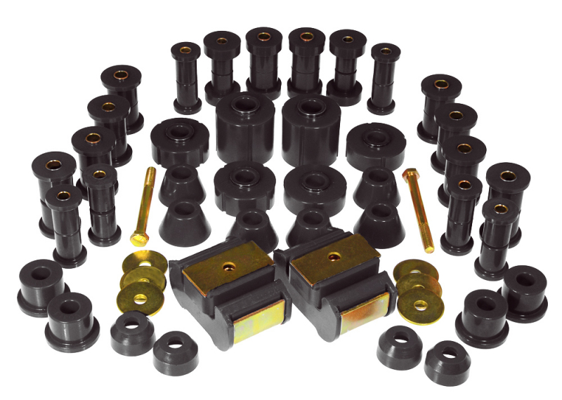 Prothane 73-80 Chevy Truck 4wd Total Kit - Black - 7-2017-BL