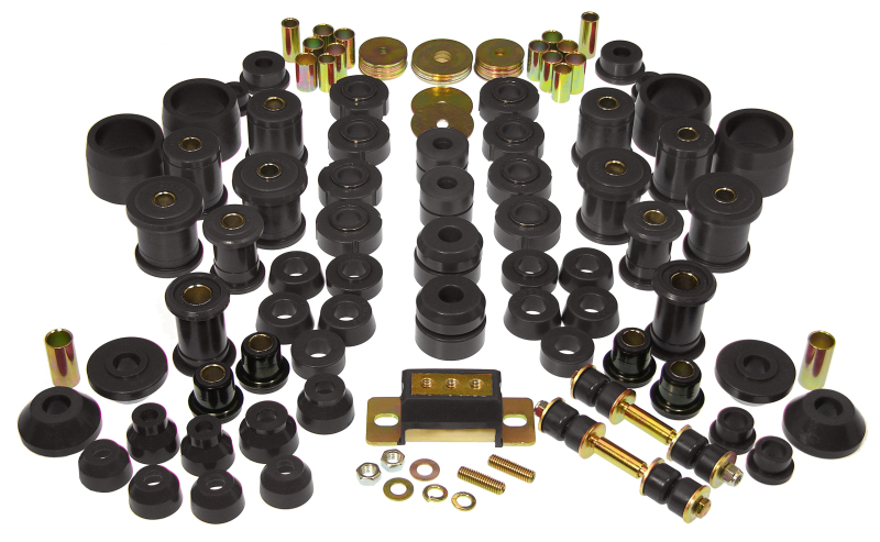 Prothane 65-70 Chevy Impala Convertible Total Kit - Black - 7-2048-BL