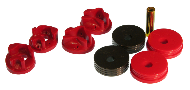 Prothane 94-00 Acura Integra 3 Mount Kit - Red - 8-1904