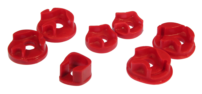 Prothane 88-91 Honda Civic 4 Mount Kit - Red - 8-1903