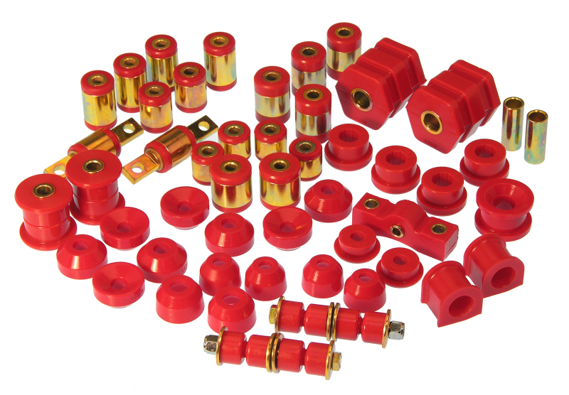 Prothane 96-00 Honda Civic Total Kit - Red - 8-2008